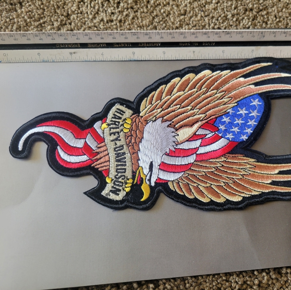 Harley-Davidson Patriotic Eagle Patch - image 2